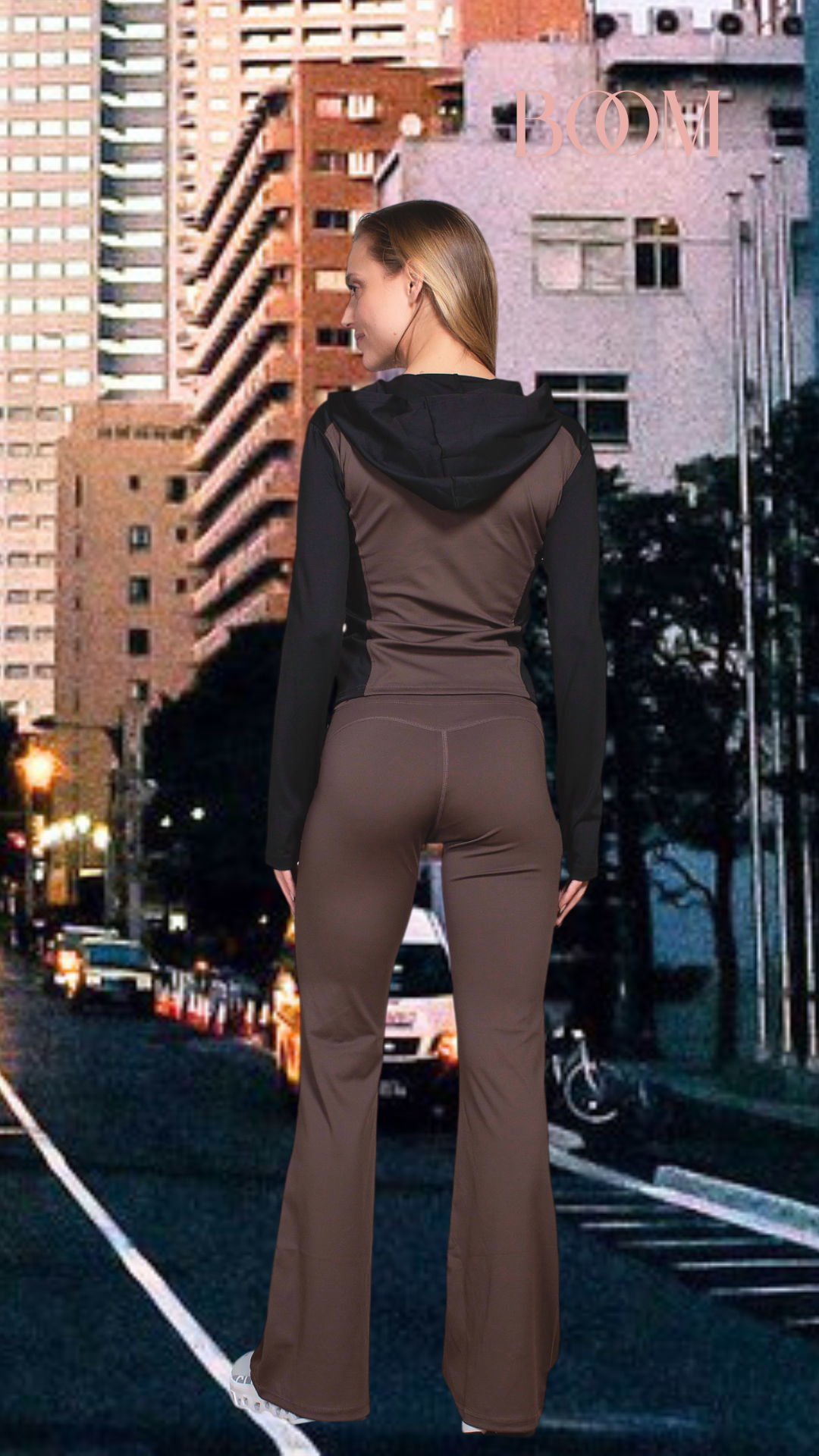Set Deportivo Chamarra y Leggins acampanado