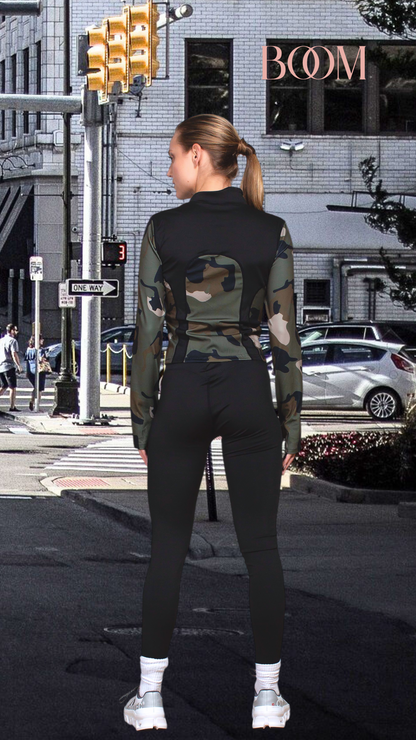 Set Deportivo Chamarra y Leggins