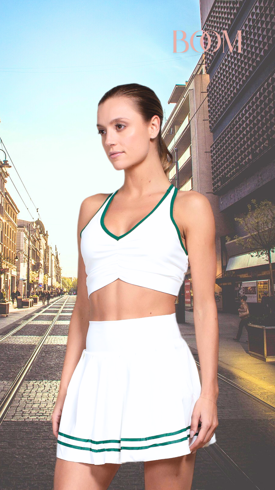 Set Deportivo Top y Falda